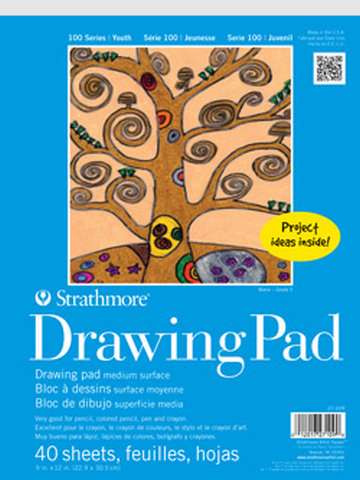 Strathmore - Drawing Pad 9”x12”