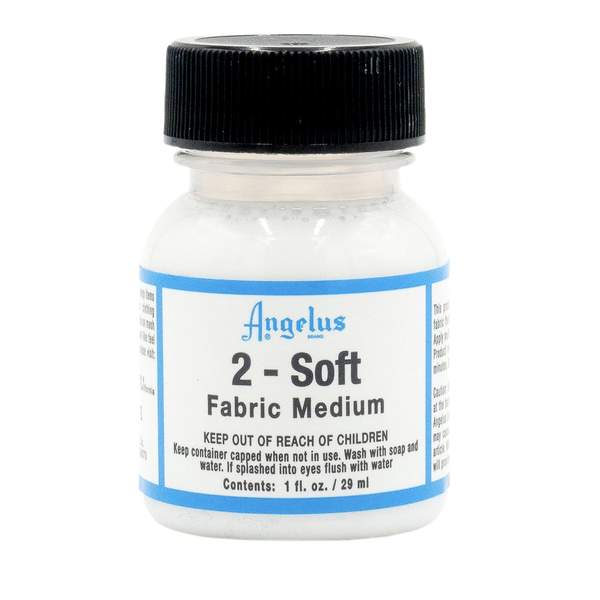 Angelus 2-Soft Fabric Medium
1oz