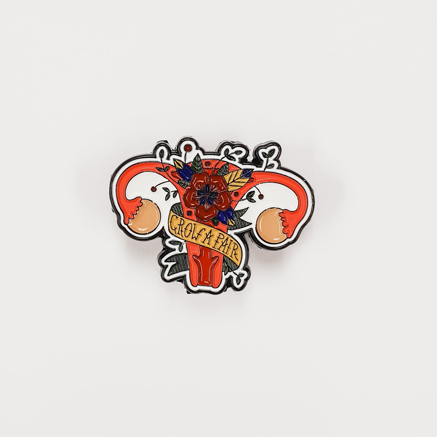 Pin Útero con flores