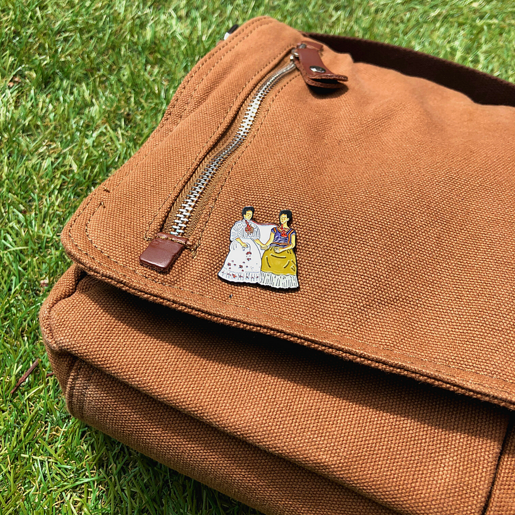 Pin Frida Kahlo Two Fridas