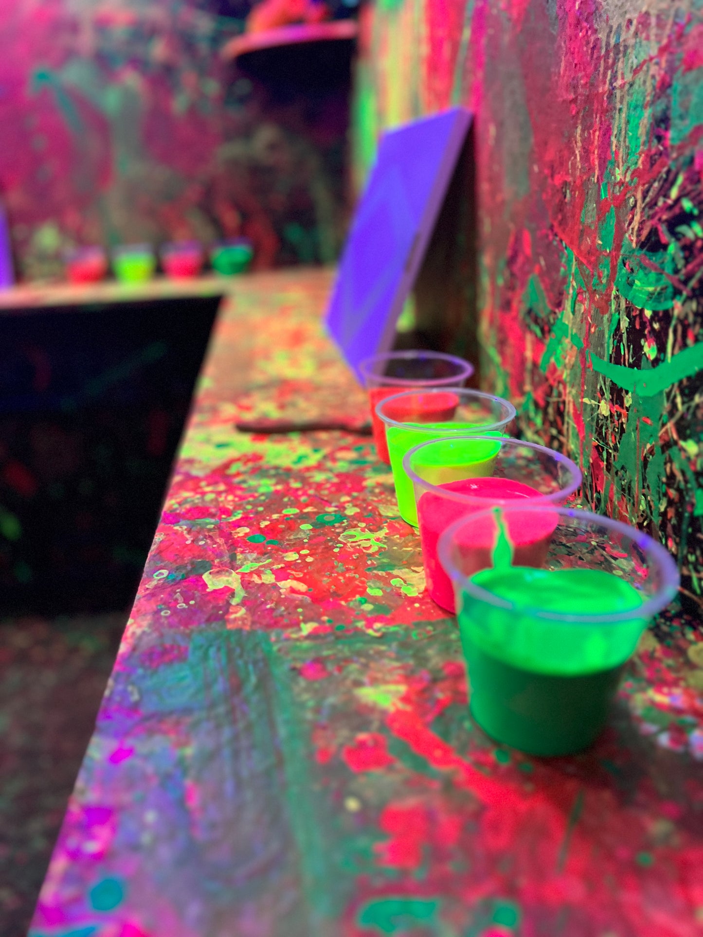 En el Estudio The Splatter Lab Package | 2 actividades