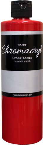 Chromacryl Student Acrylics 16 oz | Red