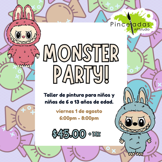 Monster Party! | viernes 1 de agosto, 6:00pm