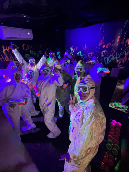 The Splatter Lab Birthday Package | 8 a 12 participantes