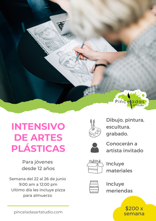 Intensivo de Artes Plásticas Mini Campamento