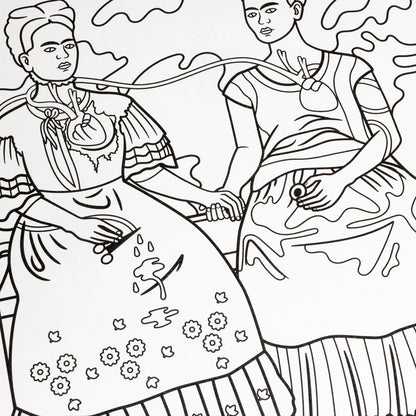 Coloring book | Frida Kahlo