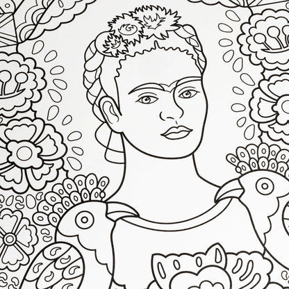 Coloring book | Frida Kahlo