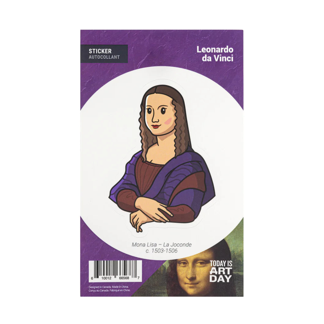 Sticker | Leonardo da Vinci : Mona Lisa