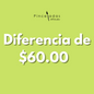 Diferencia de $60