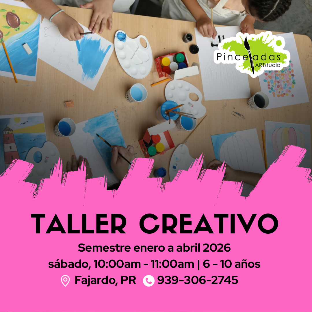 MATRÍCULA TALLER CREATIVO | ENERO - ABRIL 2026