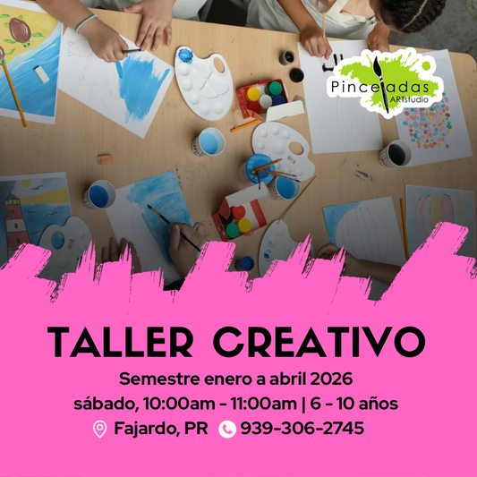 MATRÍCULA TALLER CREATIVO | ENERO - ABRIL 2026