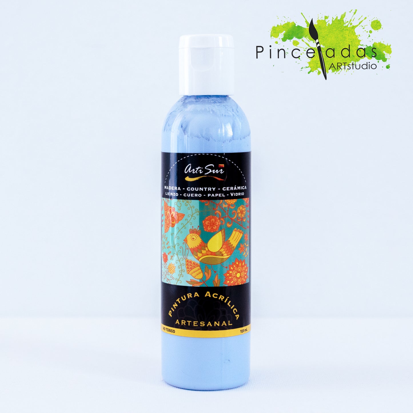 ArtiSur Pintura Acrílica Colores Azules 120 ml