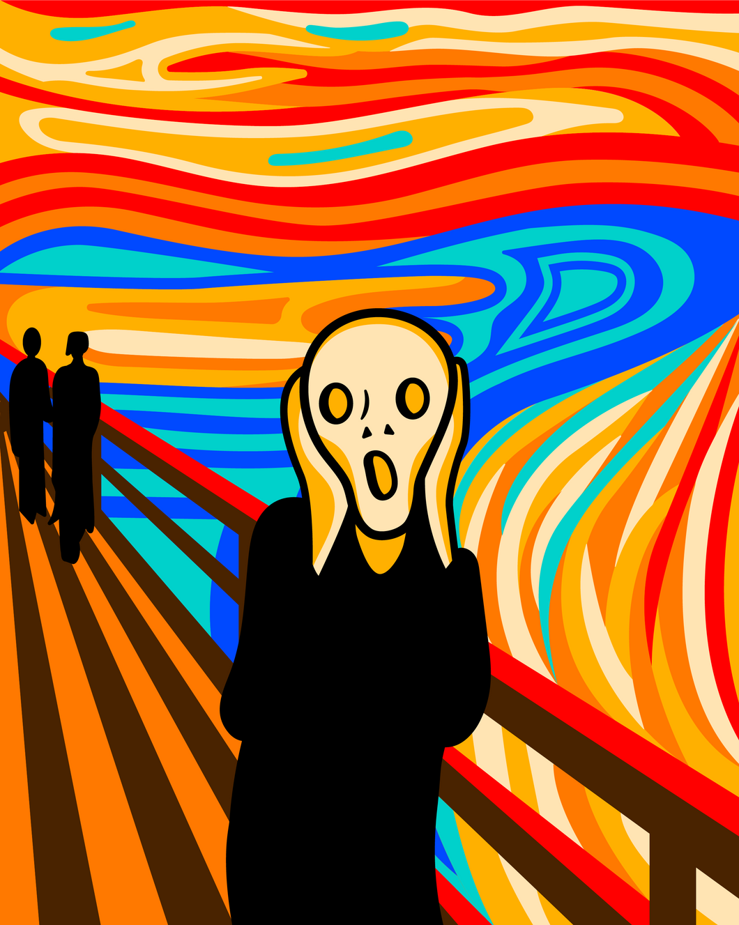 Paint by Numbers Kit - Edvard Munch - The Scream