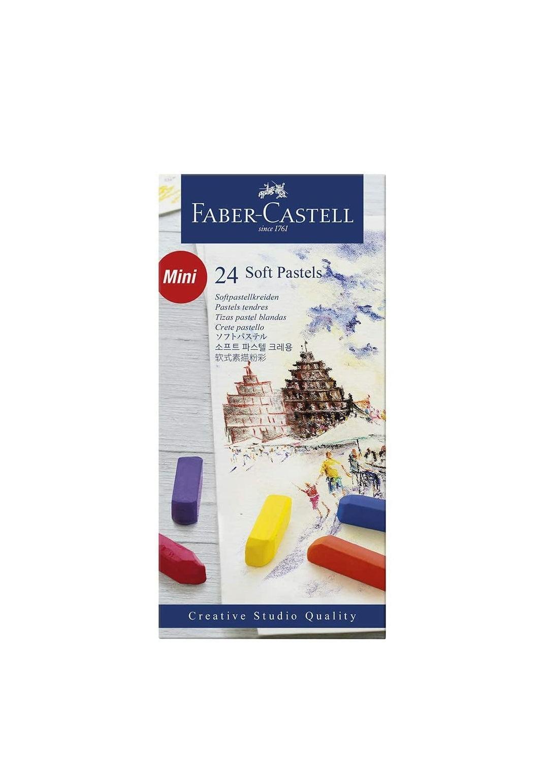 FABER - CASTELL Soft Pastels 24 Colors