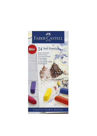 FABER - CASTELL Soft Pastels 24 Colors