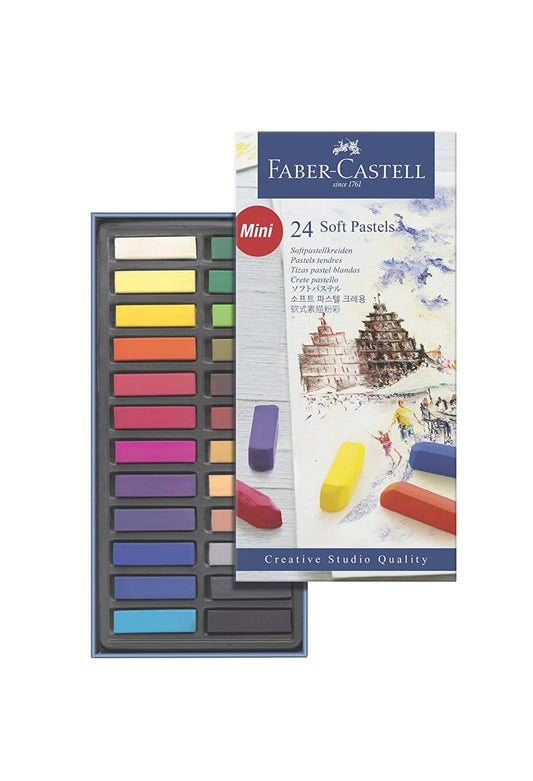 FABER - CASTELL Soft Pastels 24 Colors