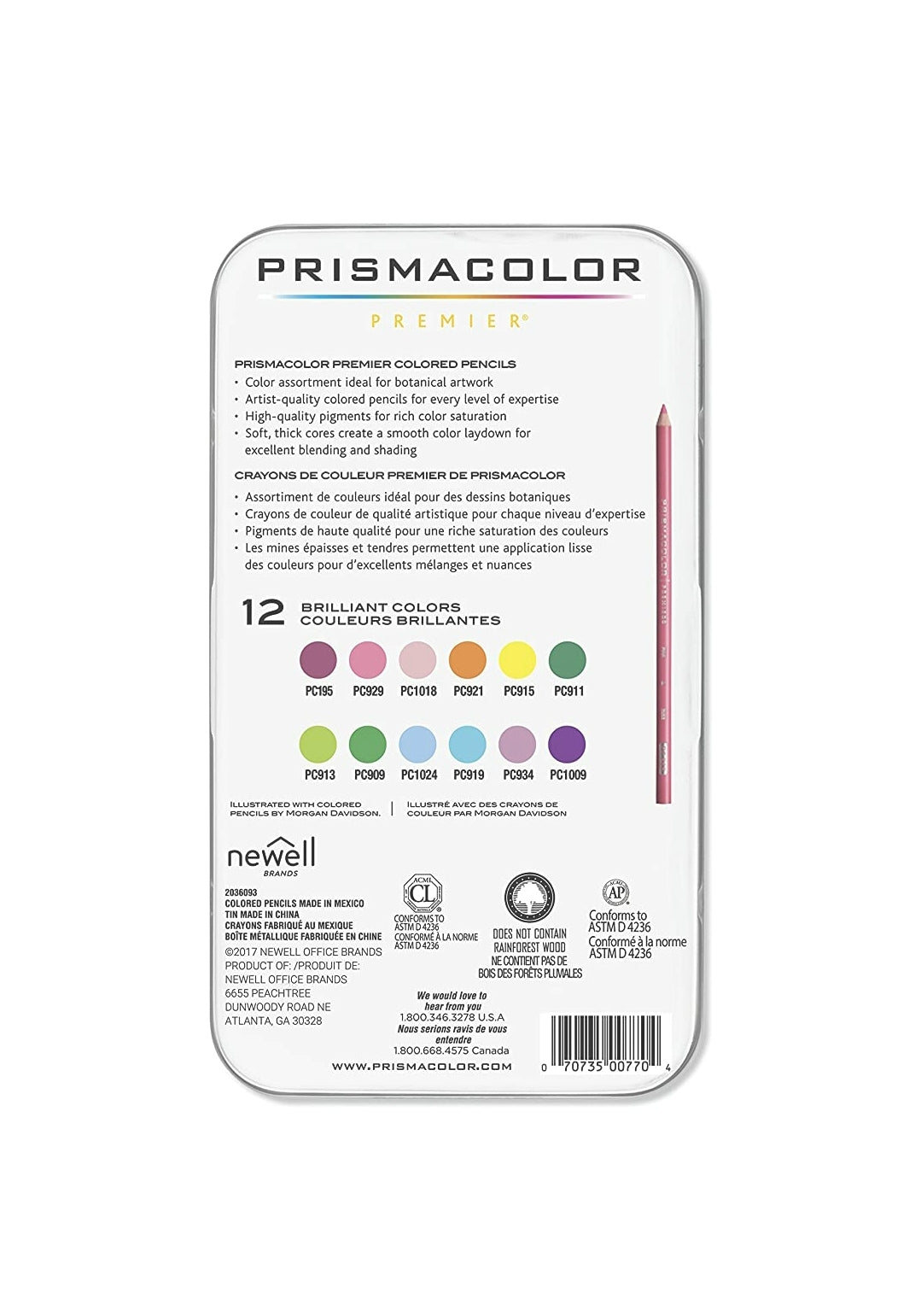 Prismacolor Premier / Botanical Garden Set 12ct