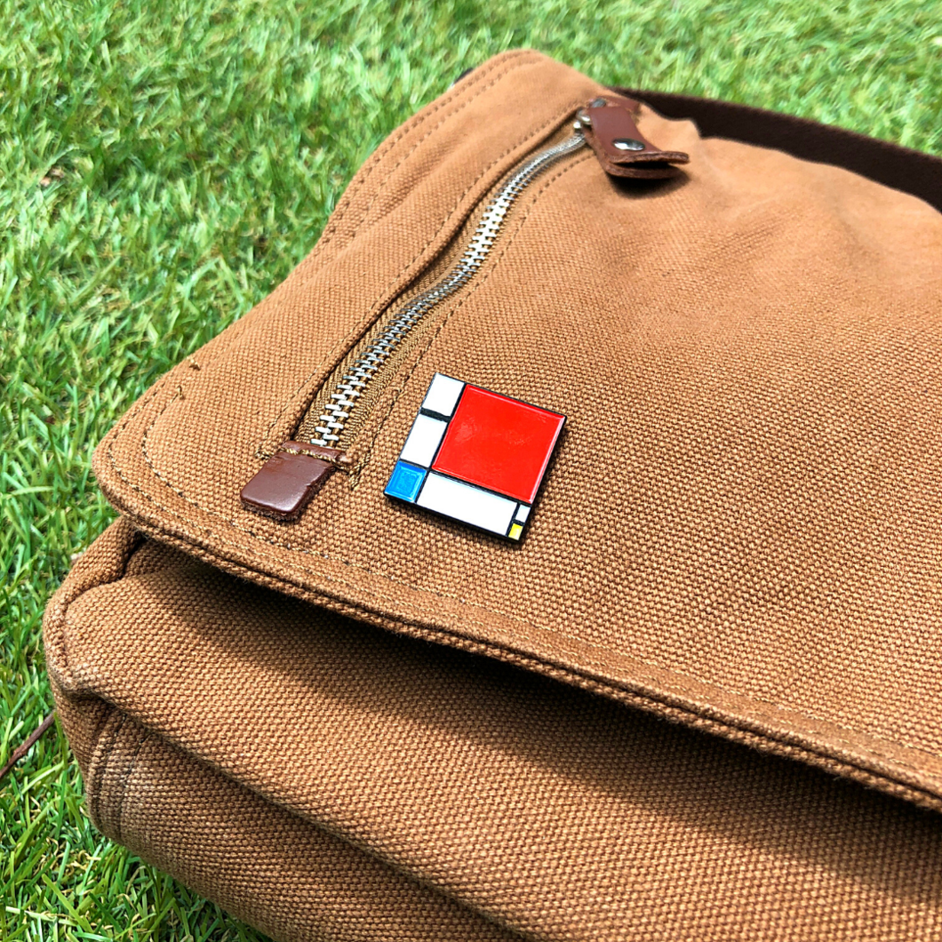 Pin Composition II in Red, Blue, and Yellow - Art History Collection