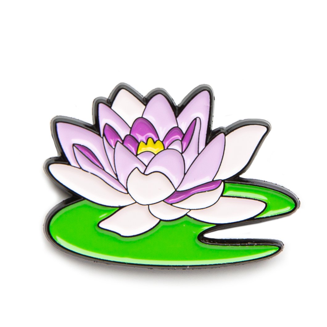 Pin Water Lily - Art History Collection