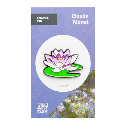 Pin Water Lily - Art History Collection