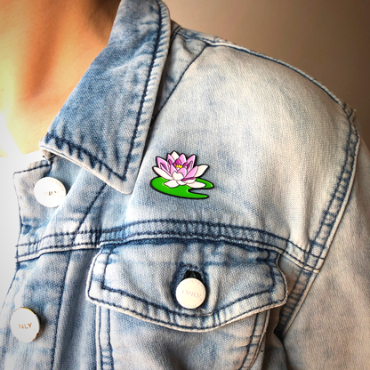 Pin Water Lily - Art History Collection