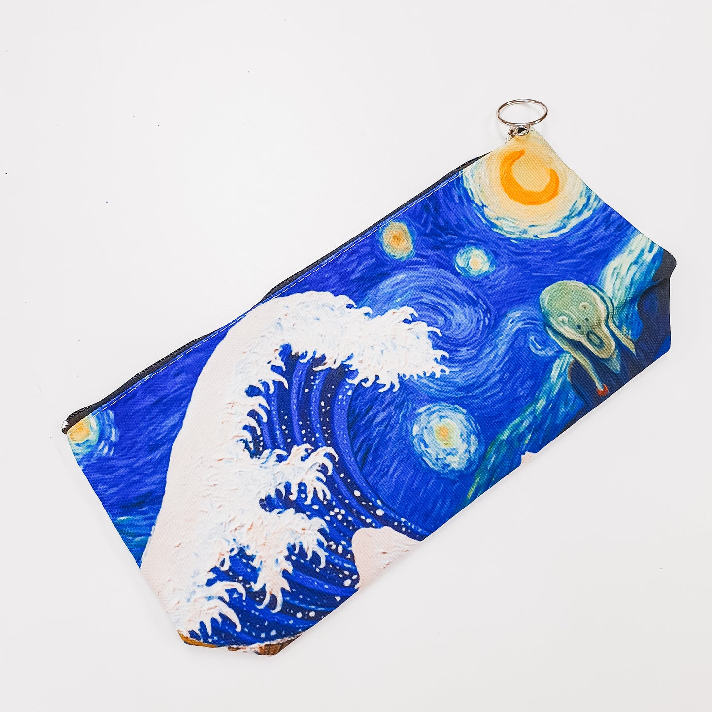 Cartuchera “The Great Wave”, “Starry Night” & “The Scream”