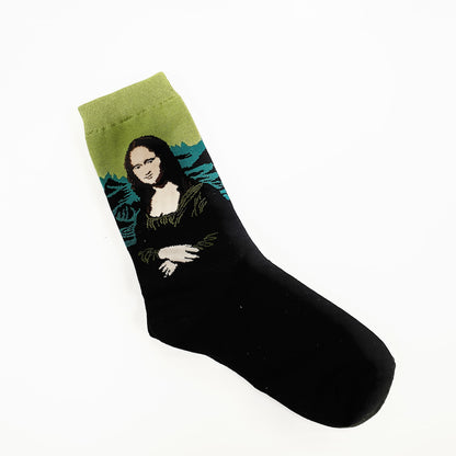 Medias “Monalisa” Leonardo DaVinci