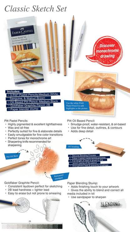 Faber-Castell Classic Sketch Set