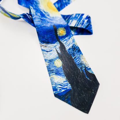 Corbata Starry Night Van Gogh