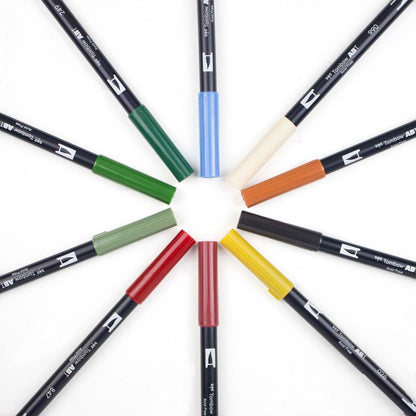 Tombow Dual Brush Pen Holiday 10 pk